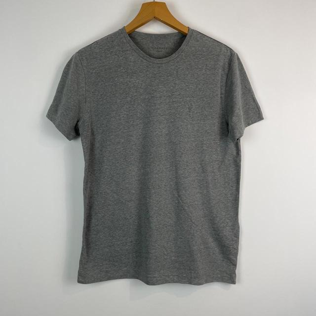 AllSaints Men's T-shirt - Grey - M on Productcaster.