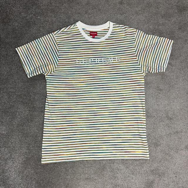 Supreme Men's T-shirt - White/Multi - M on Productcaster.