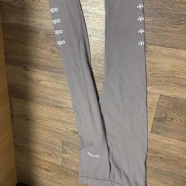 Adidas Women's Leggings - Grey - UK 10 on Productcaster.