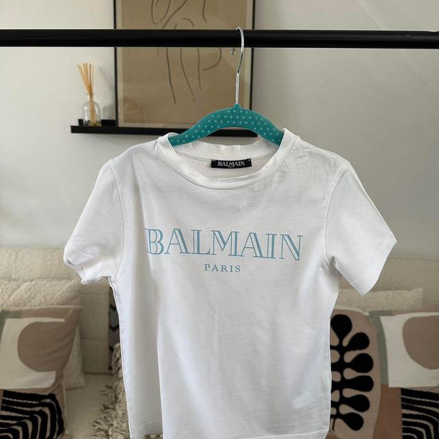 Balmain Kids' T-shirt - White on Productcaster.