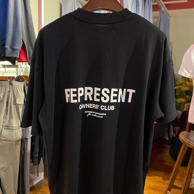 Represent Men's T-shirt - Black - M on Productcaster.