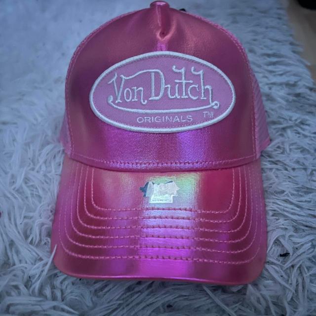 Von Dutch Men's Caps - Pink on Productcaster.