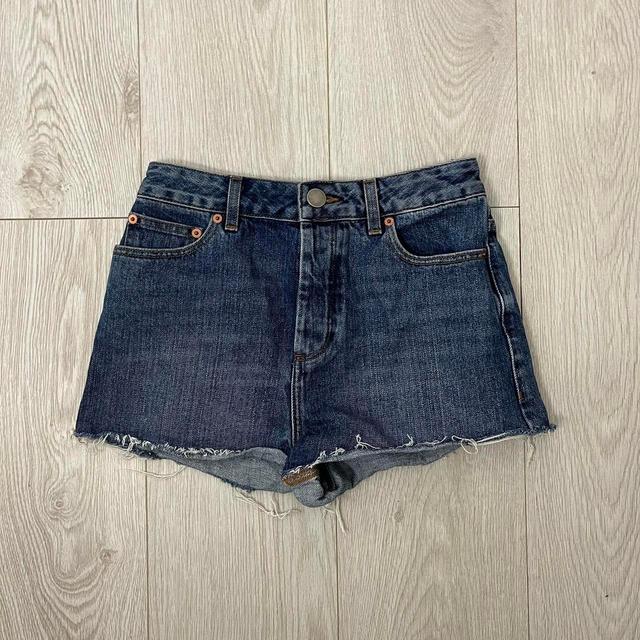 ASOS Women's Shorts - Blue/Navy - UK 8 on Productcaster.