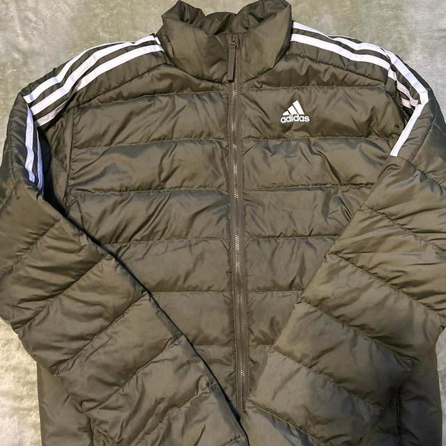 Adidas Men's Jacket - Khaki - M on Productcaster.