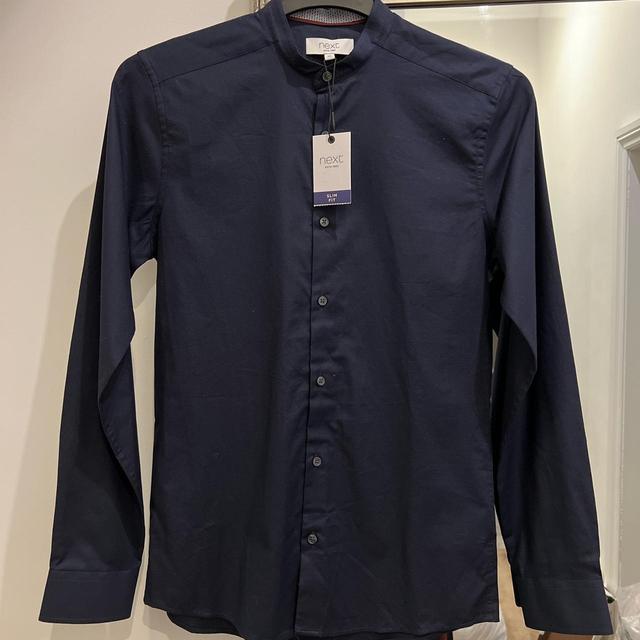 Next Men's Shirt - Navy - XS on Productcaster.