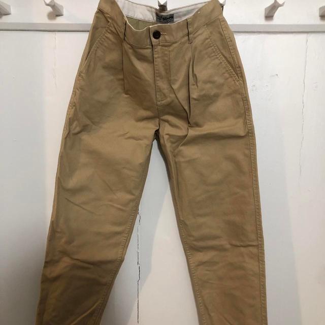 Men's Chino Trousers - Tan - 32" on Productcaster.