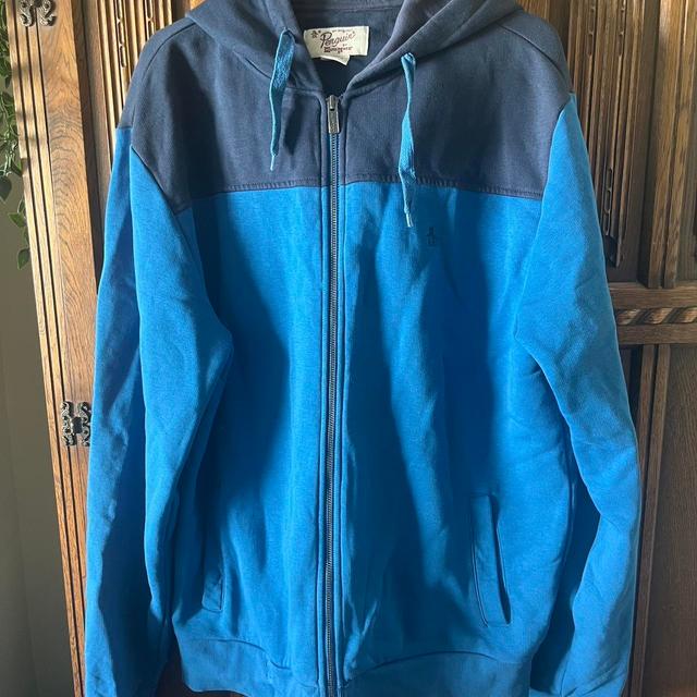 Original Penguin Men's Hoodie - Blue - XL on Productcaster.