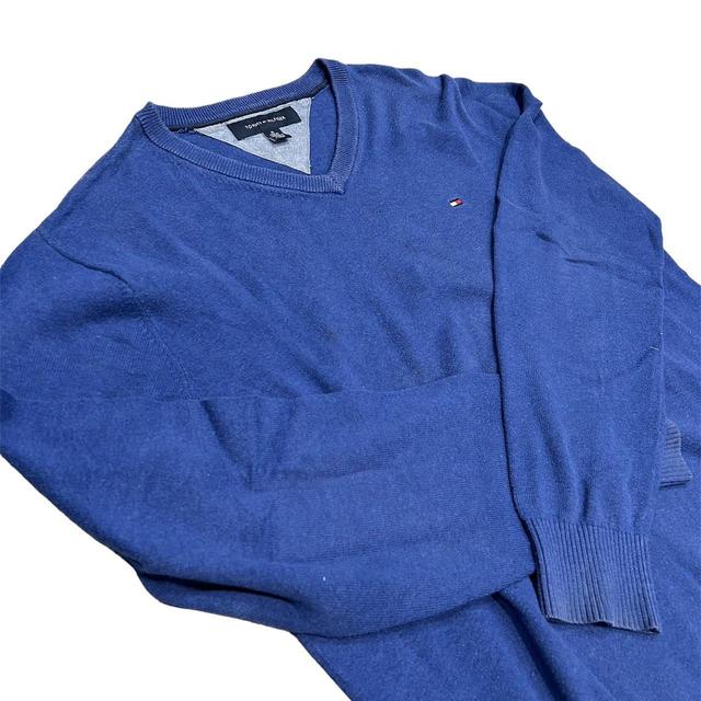 Tommy Hilfiger Men's Jumper - Blue - M on Productcaster.