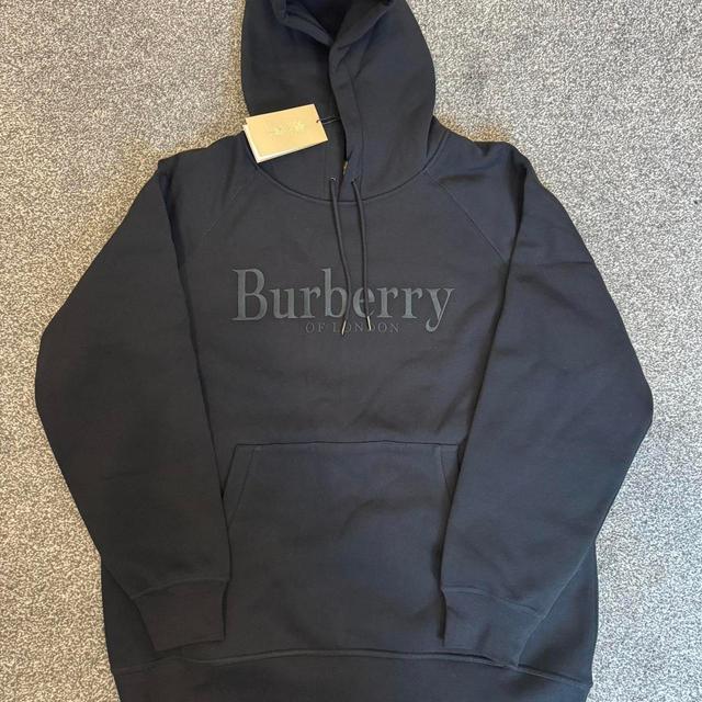 Burberry Men's Hoodie - Black - L on Productcaster.