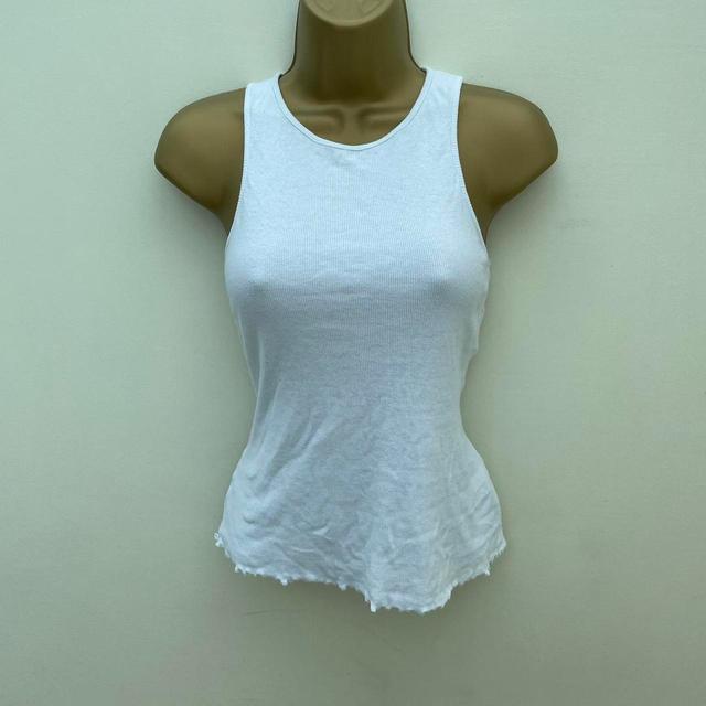 French Connection Women's Vest - White - M on Productcaster.