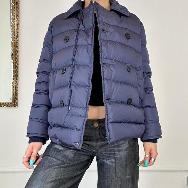 Moncler Women's Puffer - Navy - S on Productcaster.