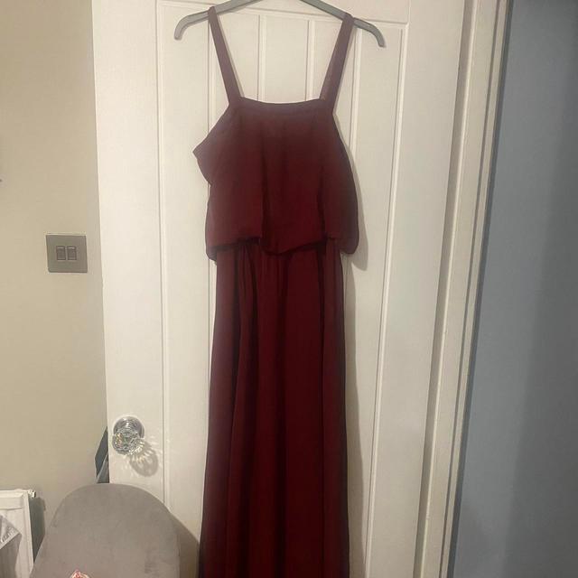 Zara Women's Dress - Burgundy - XS on Productcaster.