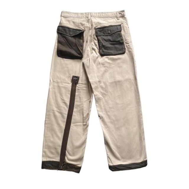 Men's Trousers - Tan - L on Productcaster.