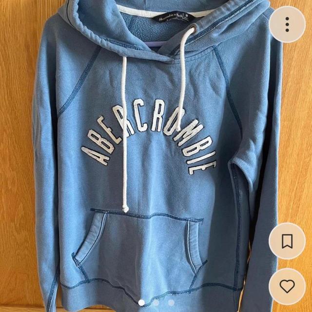 Abercrombie & Fitch Women's Hoodie - Blue - M on Productcaster.