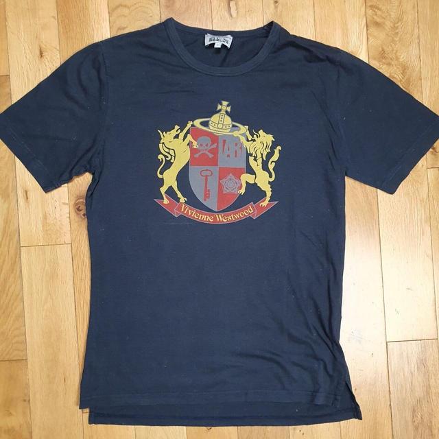 Vivienne Westwood Men's T-shirt - Navy - S on Productcaster.