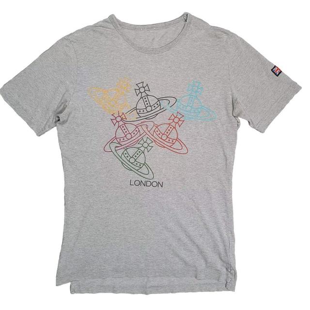 Vivienne Westwood Men's T-shirt - Grey - L on Productcaster.