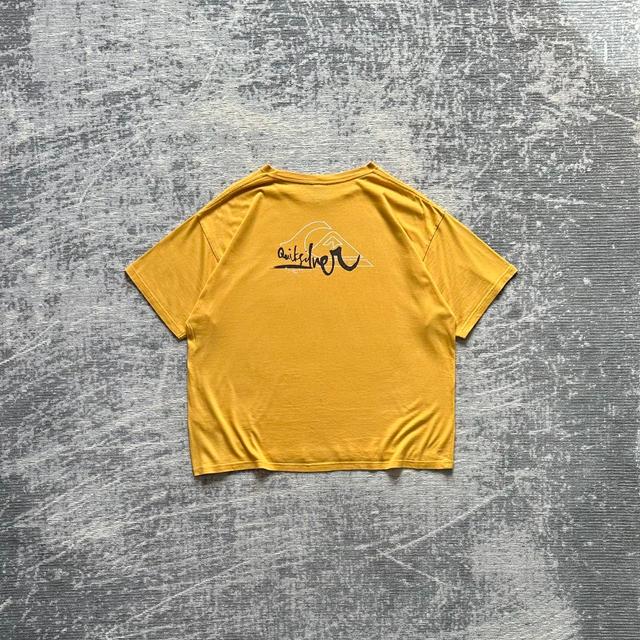 Quiksilver Men's T-shirt - Yellow - L on Productcaster.