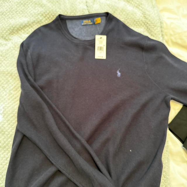 Polo Ralph Lauren Men's Sweatshirt - Navy - XL on Productcaster.