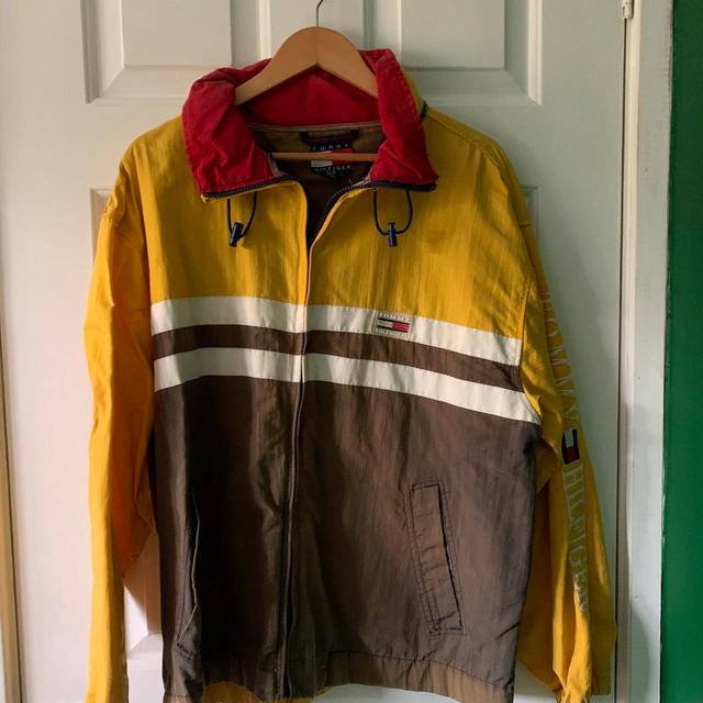 Vintage Men's Coat - Yellow - L on Productcaster.