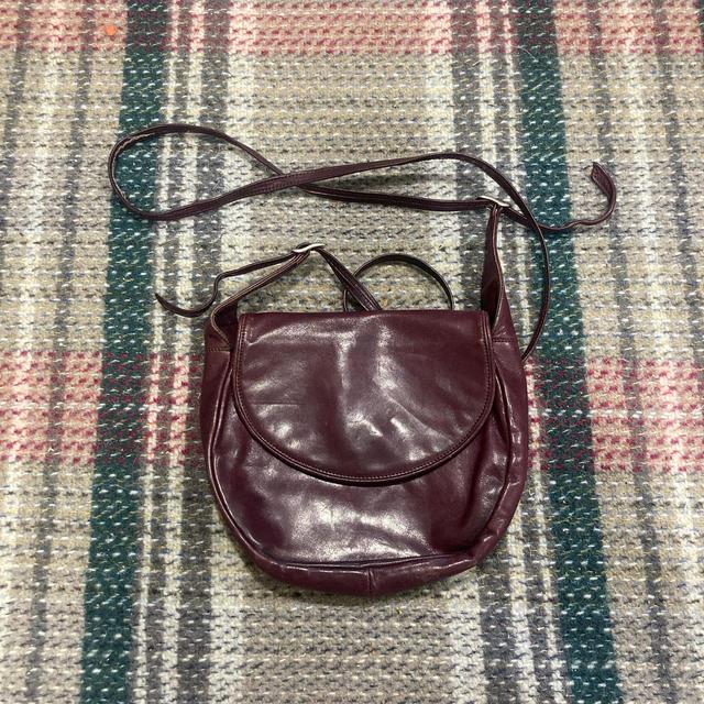 Vintage Women's Crossbody bags - Burgundy on Productcaster.