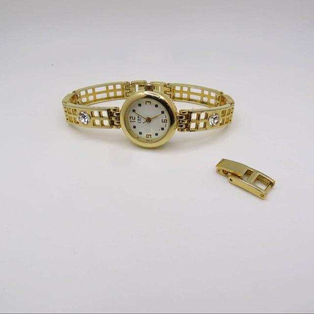 Designer Women's Analogue Watch - Gold on Productcaster.