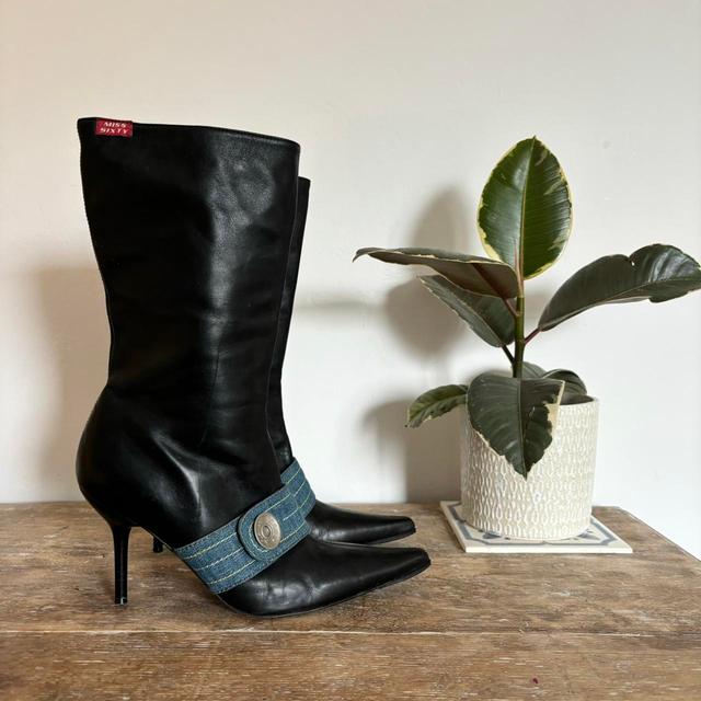 Miss Sixty Women's Knee high Boots - Black - UK 6 on Productcaster.