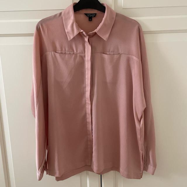 Topshop Women's Blouse - Pink - 10 on Productcaster.