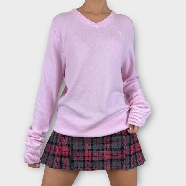 Abercrombie & Fitch Women's Jumper - Pink - XXL on Productcaster.