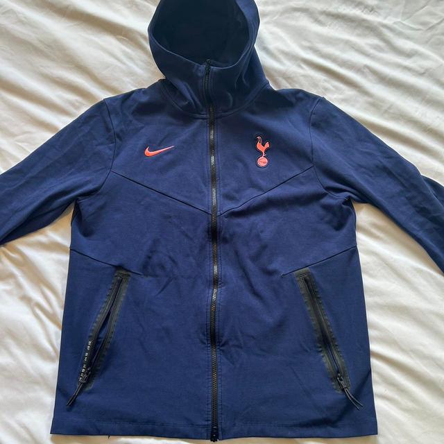 Nike Men's Hoodie - Navy - L on Productcaster.