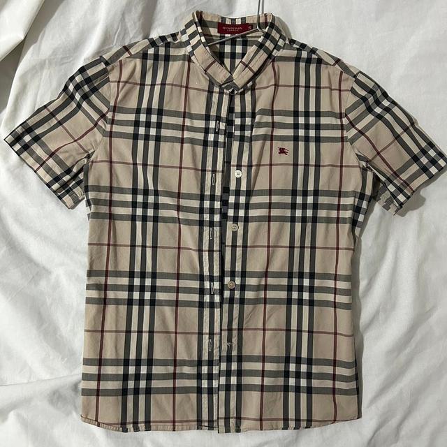 Burberry Women's Shirt - Brown/Tan - 8 on Productcaster.