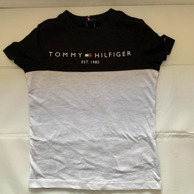 Tommy Hilfiger Kids' T-shirt - Black/Grey on Productcaster.