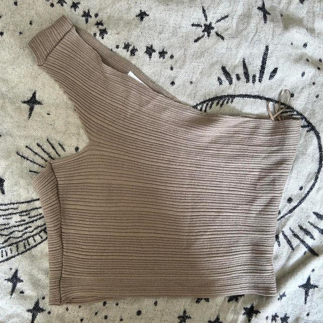 Silence + Noise Women's Crop top - Tan - M on Productcaster.