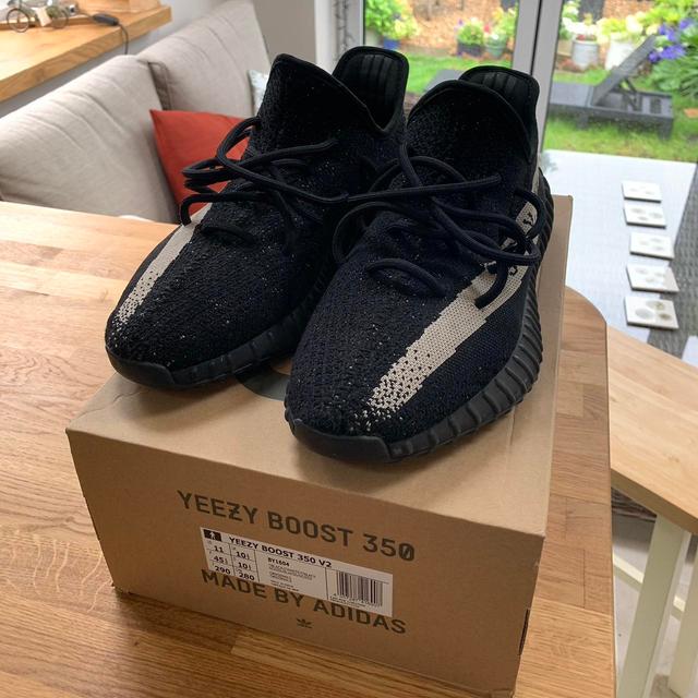 Yeezy Men's Trainers - Black - UK 10.5 on Productcaster.