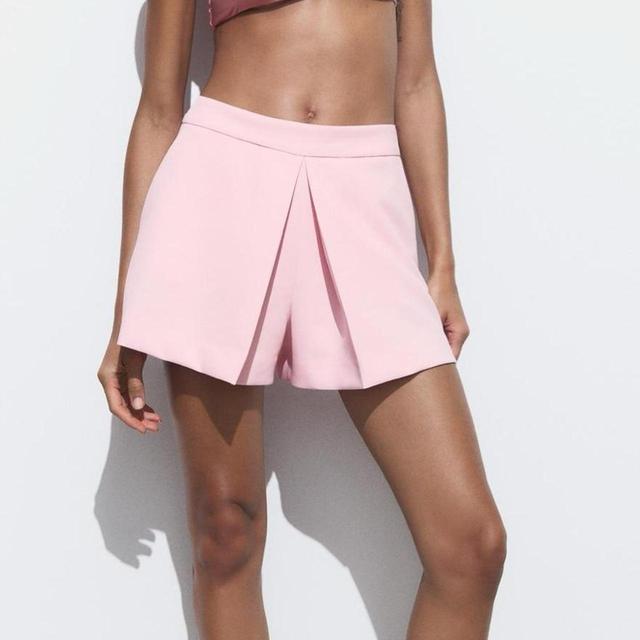 Zara Women's Skirt - Pink - M on Productcaster.