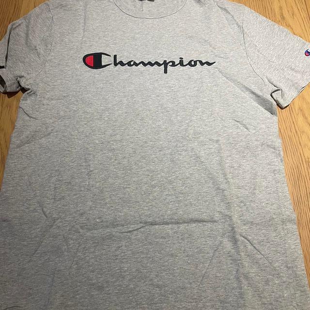 Champion Men's T-shirt - Grey - L on Productcaster.