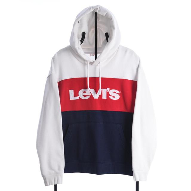 Levi's Men's Hoodie - White - S on Productcaster.