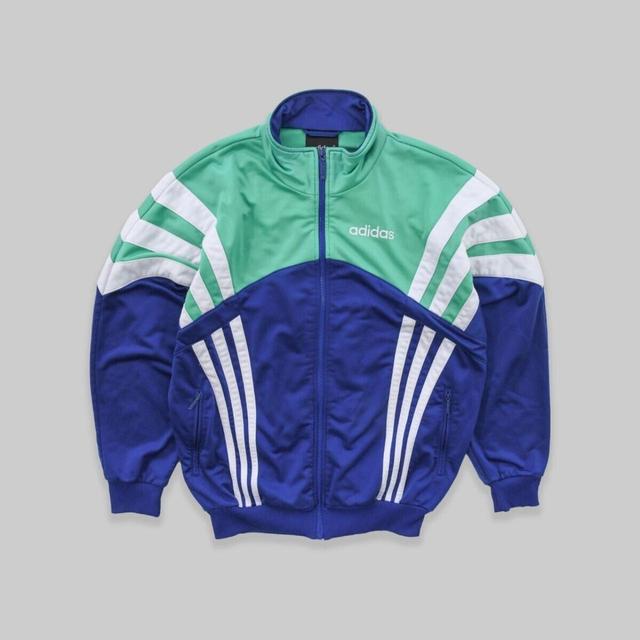 Adidas Men's Casual Jacket - Blue - L on Productcaster.