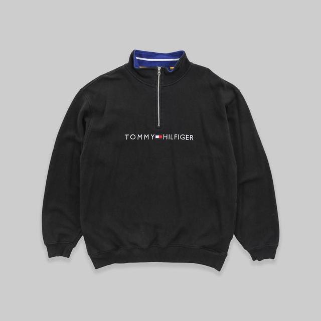 Tommy Hilfiger Men's Sweatshirt - Black - XL on Productcaster.