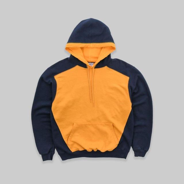 Champion Men's Hoodie - Yellow - S on Productcaster.