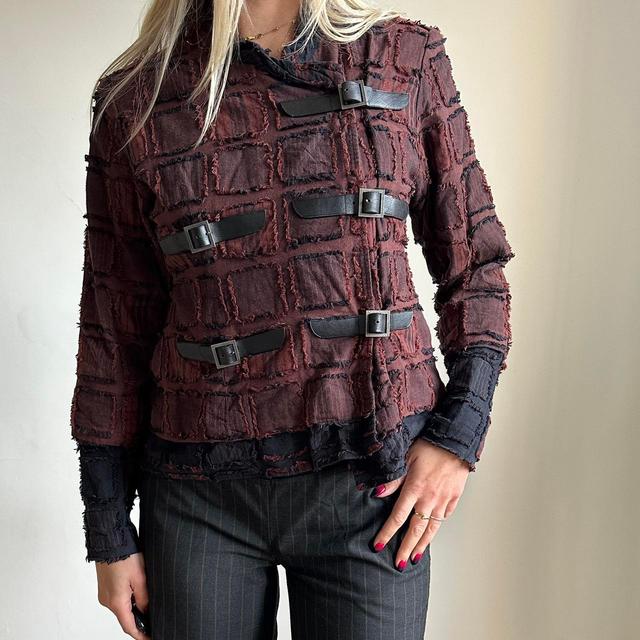 Biche de Bere Women's Blazer Jacket - Burgundy - M on Productcaster.