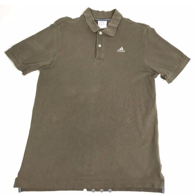 Adidas Men's Polo shirt - Khaki - M on Productcaster.