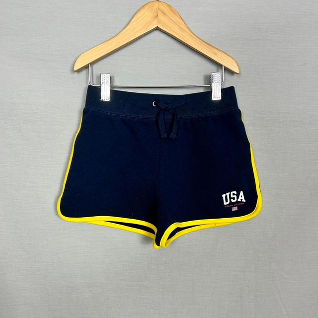 Polo Ralph Lauren Kids' Shorts - Navy/Yellow - 7 years on Productcaster.