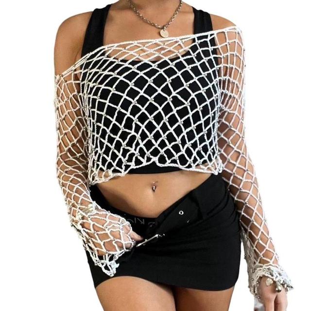 Women's Crop top - White - S on Productcaster.