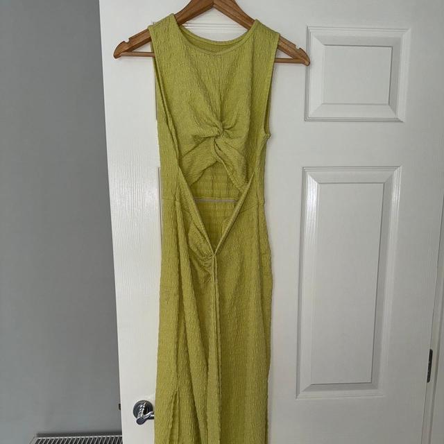 Women's Bodycon Dress - Green/Yellow - 10 on Productcaster.