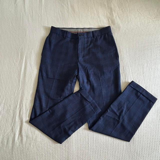 Next Men's Tailored trousers - Navy/Blue - S on Productcaster.