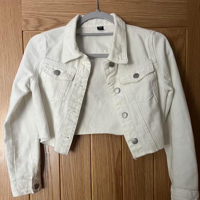 SHEIN Kids' Jacket - White - 12 years on Productcaster.