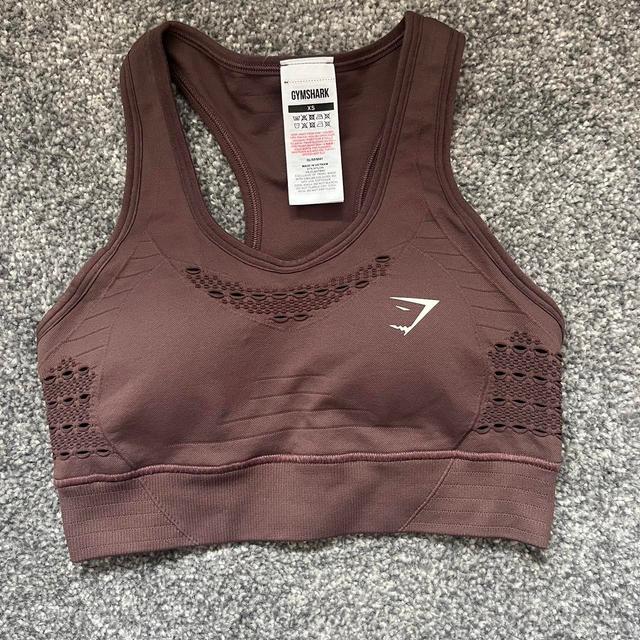 Gymshark Women's Top - Brown - 6 on Productcaster.