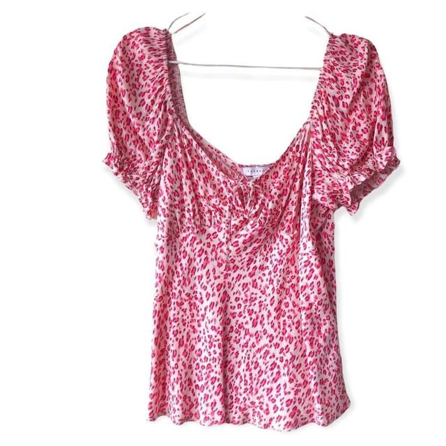 Topshop Women's Blouse - Pink - 12 on Productcaster.