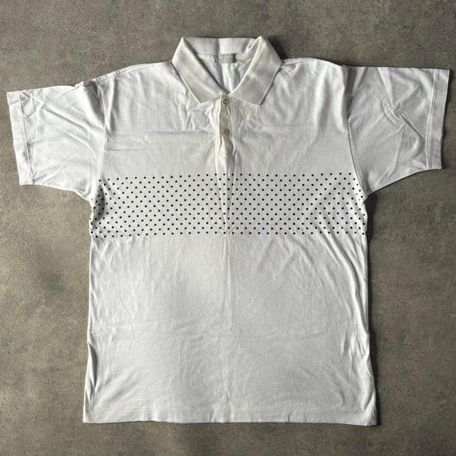 Comme des Garçons Men's Polo shirt - White - L on Productcaster.