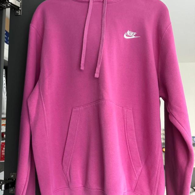 Nike Women's Hoodie - Pink - S on Productcaster.